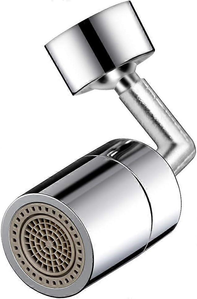 Spritzfreier Wasserhahn Mit Filter, 720° Schwenkbarer Sprühkopf, Doppelte O-ring-dichtung, Sauerstoffangereicherter Schaum, 4-lagiger Filter, 2 Modi, Spritzfrei