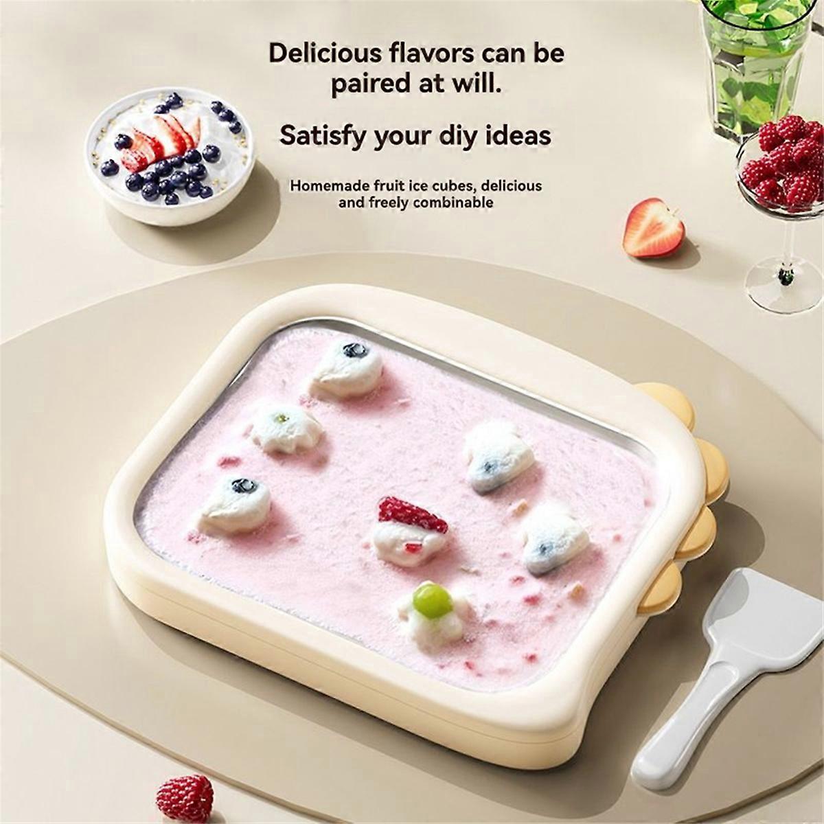 Joghurtbereiter Für Frittiertes Joghurt, Eismaschine Für Frittiertes Eis, Klein, Mini, Für Den Hausgebrauch, Selbstgemacht