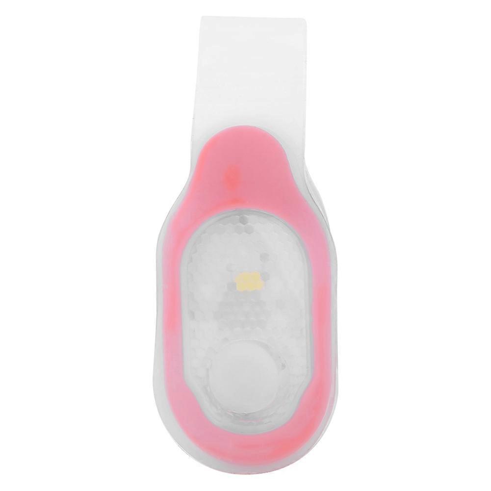 Lampe De Sécurité Magnétique À Pince Led 2024 Led Smd En Silicone Pour Camping (rouge)