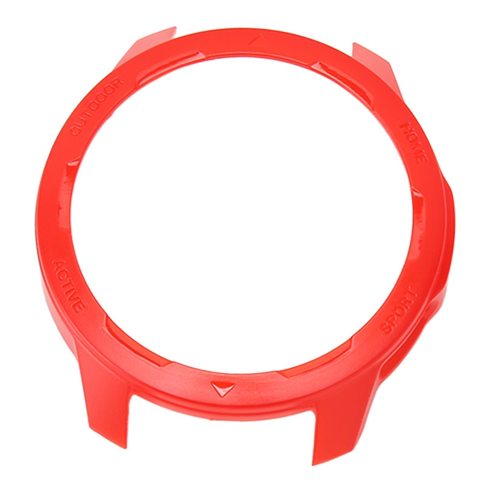 Kratzfeste Tpu-schutzhülle Für Die Mi Watch Color 2 Smartwatch, Rot