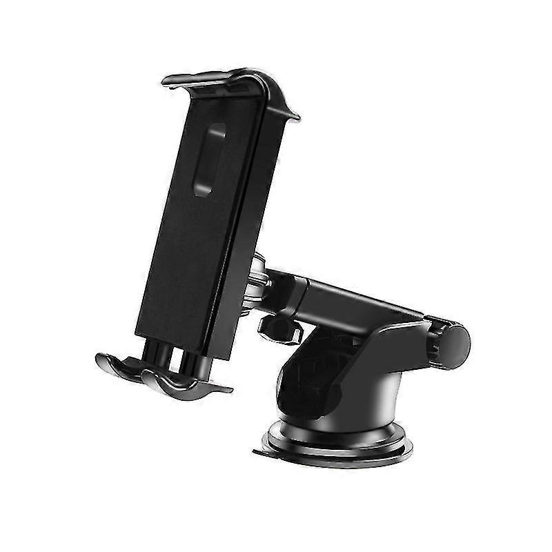 Support Universel Pour Tablette De Voiture (2024) À Fixer Sur Le Tableau De Bord Et Le Pare-brise. Rotation À 360° Et Ventouse Incluses.