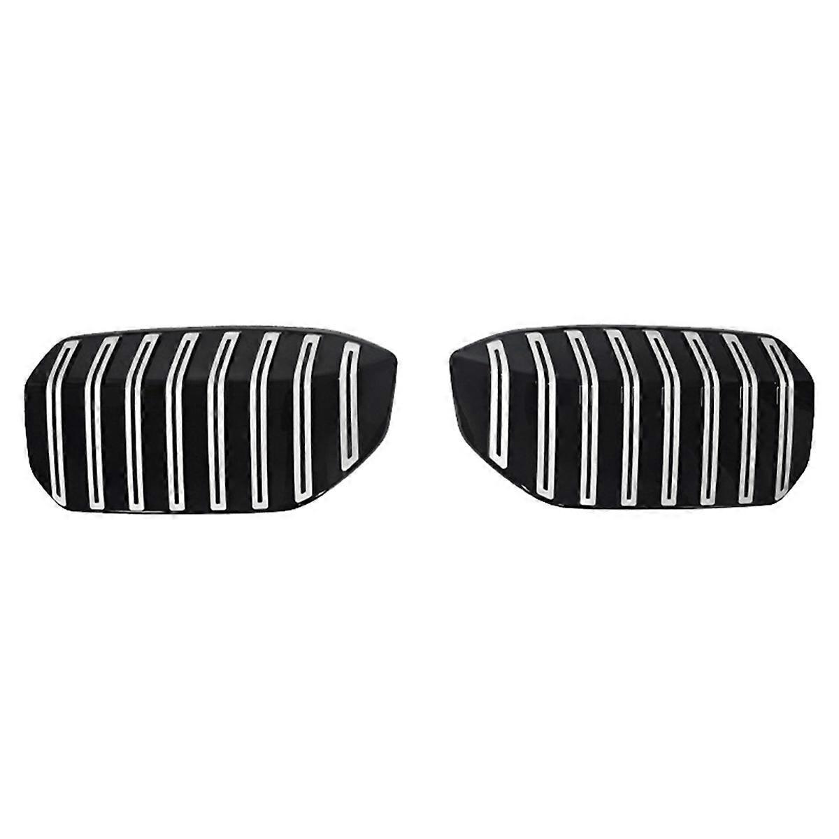 Nierenförmiger Frontgrill Für I3 2025 Schwarz Silber