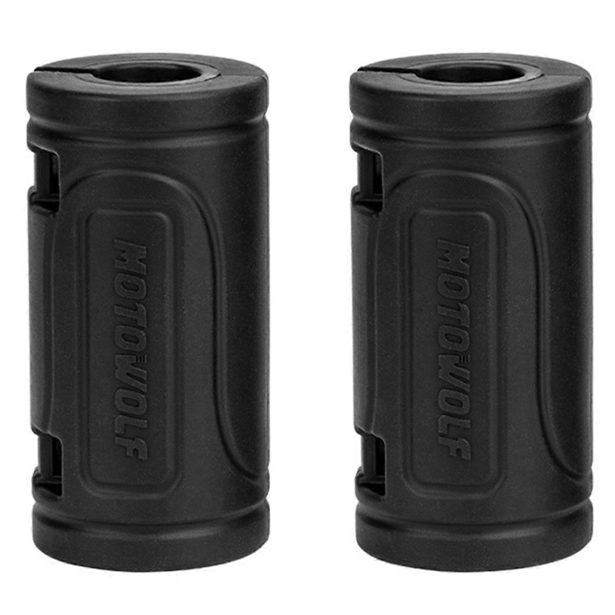 25-mm-motorblock Für Motorrad, Schwarzer Zylinderschutz (siehe Foto)