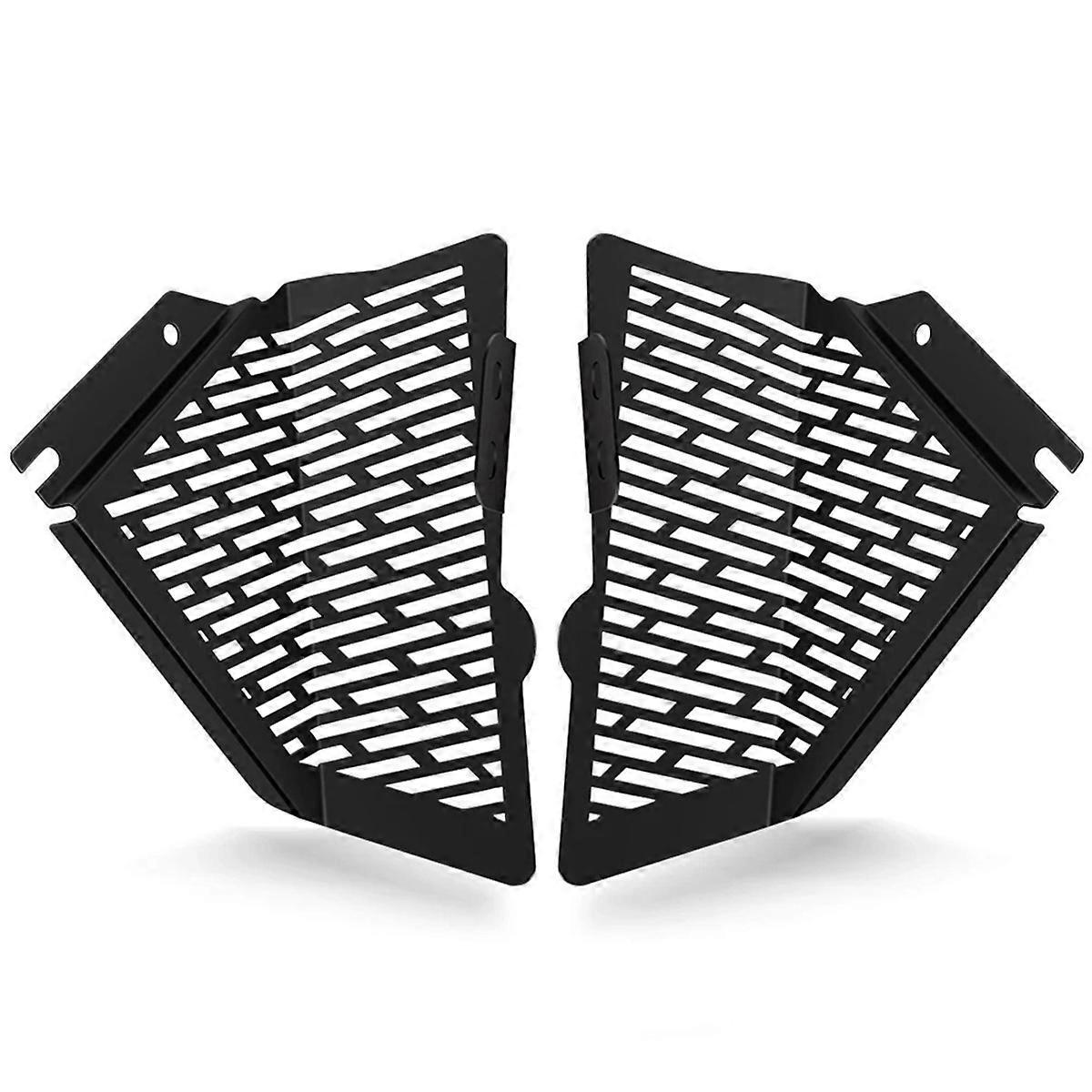 Motorrad-wassertank-kühlerschutz, Schwarz