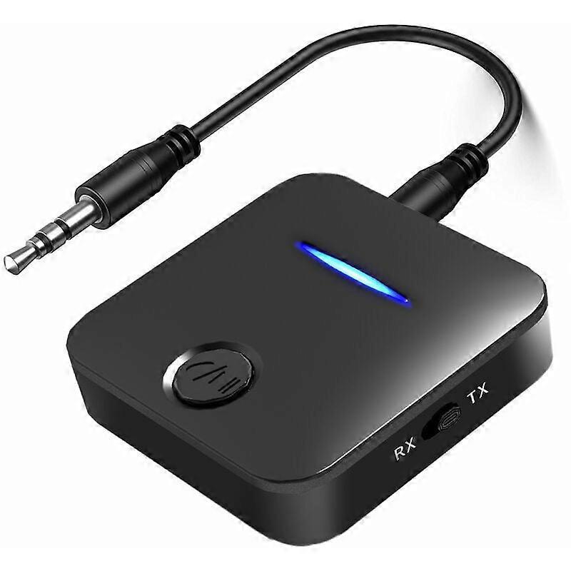 Bluetooth 5.0 Sender Und Empfänger, Bluetooth-adapter Mit 3,5-mm-stereo-klinkenausgang Für Fernseher, Pc, Smartphone Und Heimkinoanlage