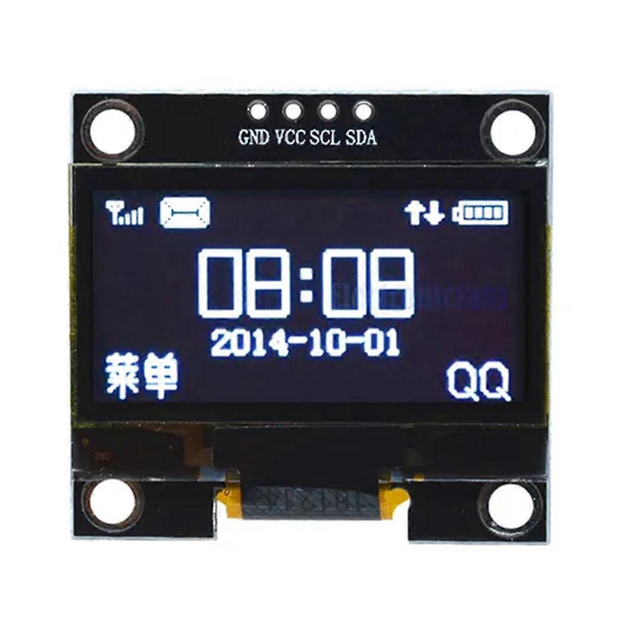 1,3-zoll-oled-displaymodul, 4-polige I2c-kommunikationsschnittstelle (schwarz)