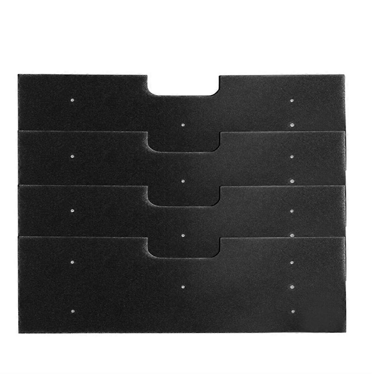 4er-pack Flusenfilter – Für Profile Waschtrockner-kombination, Schwarz