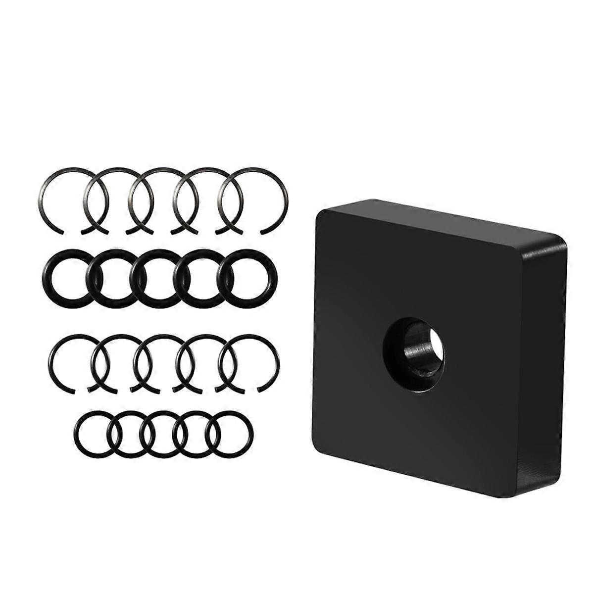 1/2 Zoll Und 3/8 Zoll Sicherungsring Für Stoßdämpfer, Schwarz