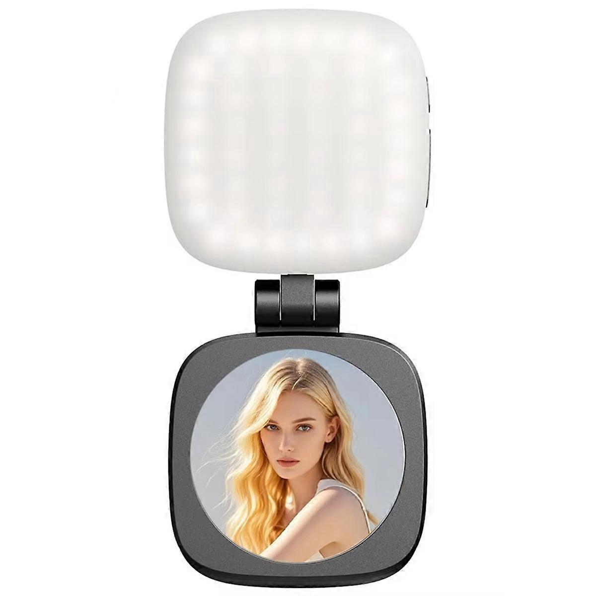 Magnetische Leuchte Für Live-streaming, Ringlicht Für Mobiltelefone, Schwarz