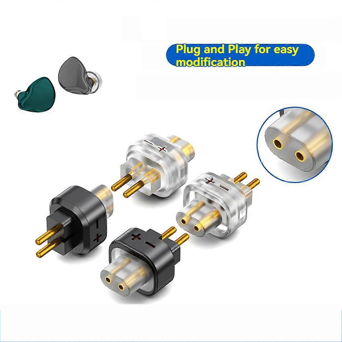 Qdc-buchse 0,78 Mm 2-pin-stecker Hifi-kopfhöreradapter Für Shuoer A