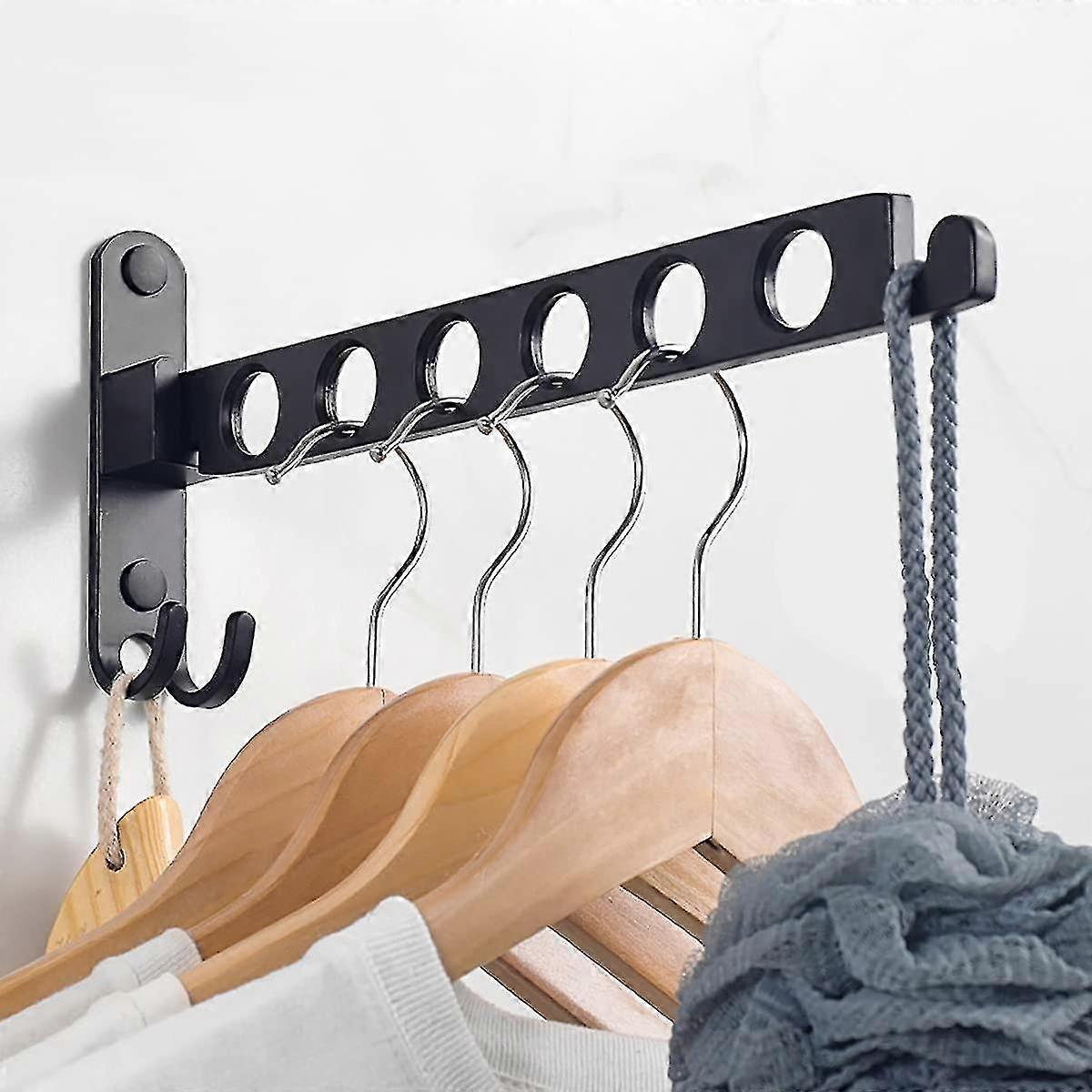 Wandhängender Wäscheständer, Wäschetrockner Zur Wandmontage, Um 90° Schwenkbarer, Klappbarer Wandhängender Wäscheständer