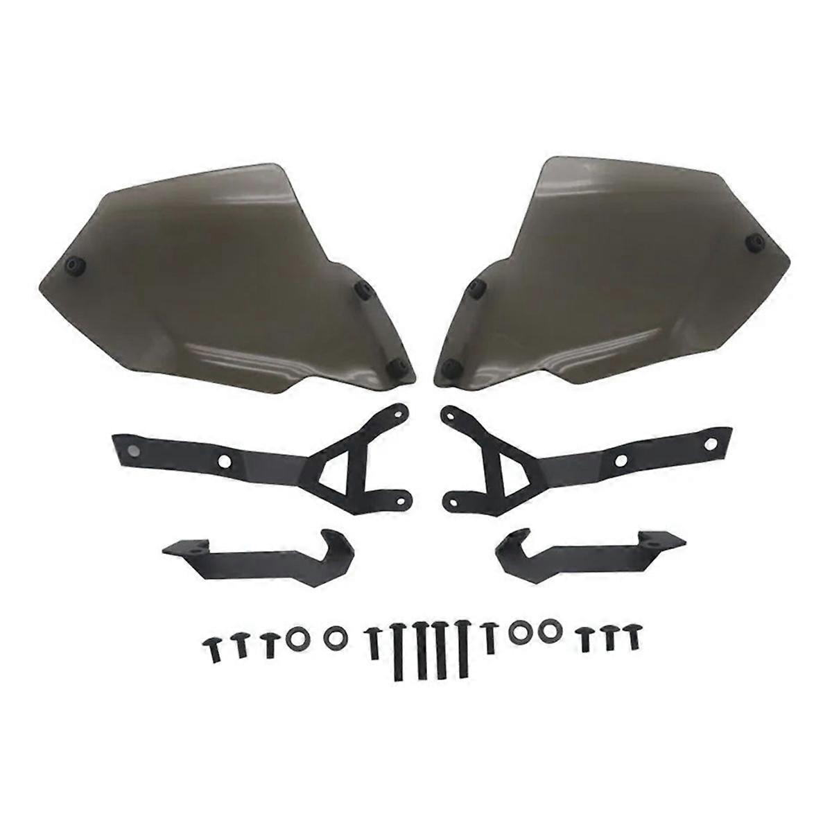 Motorrad-handschutzverlängerungen, Windschutz, Grau