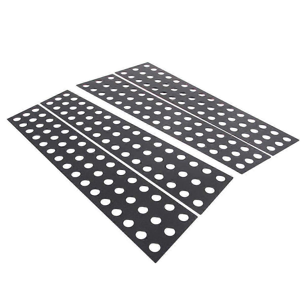 Mittelsäulenverkleidung, Wabenplatte, Außenzubehör, Schwarz