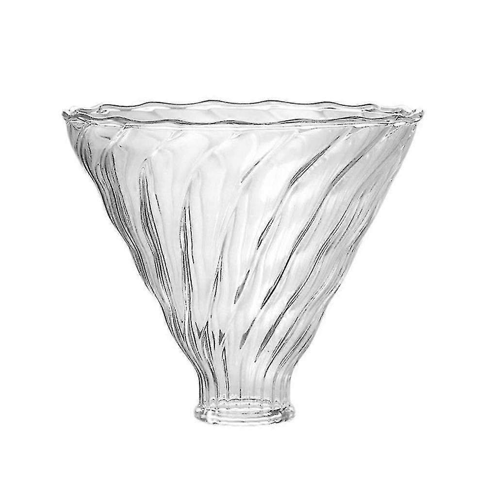 V60 Glaskaffeefilter Für Schonende Brühmethoden, Transparent Und Wiederverwendbar.