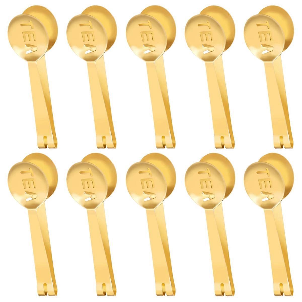 Teebeutelclip, Stabiler Teefilterlöffel, Sicherer Siebclip