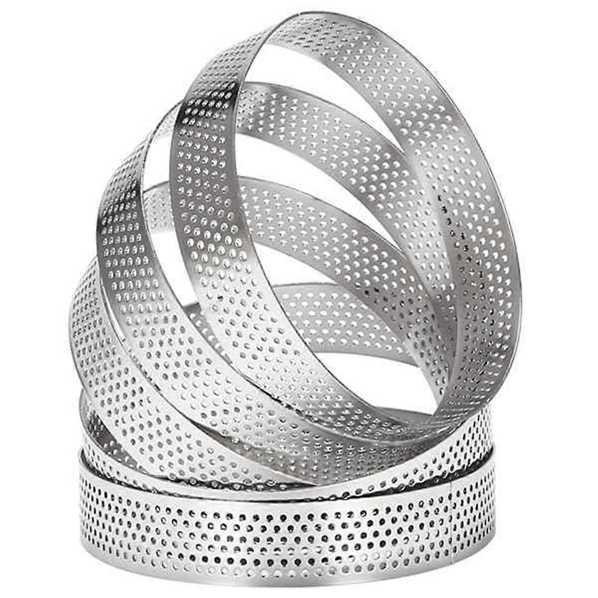 40 Runde Tarteletteringe (10 Cm Durchmesser)