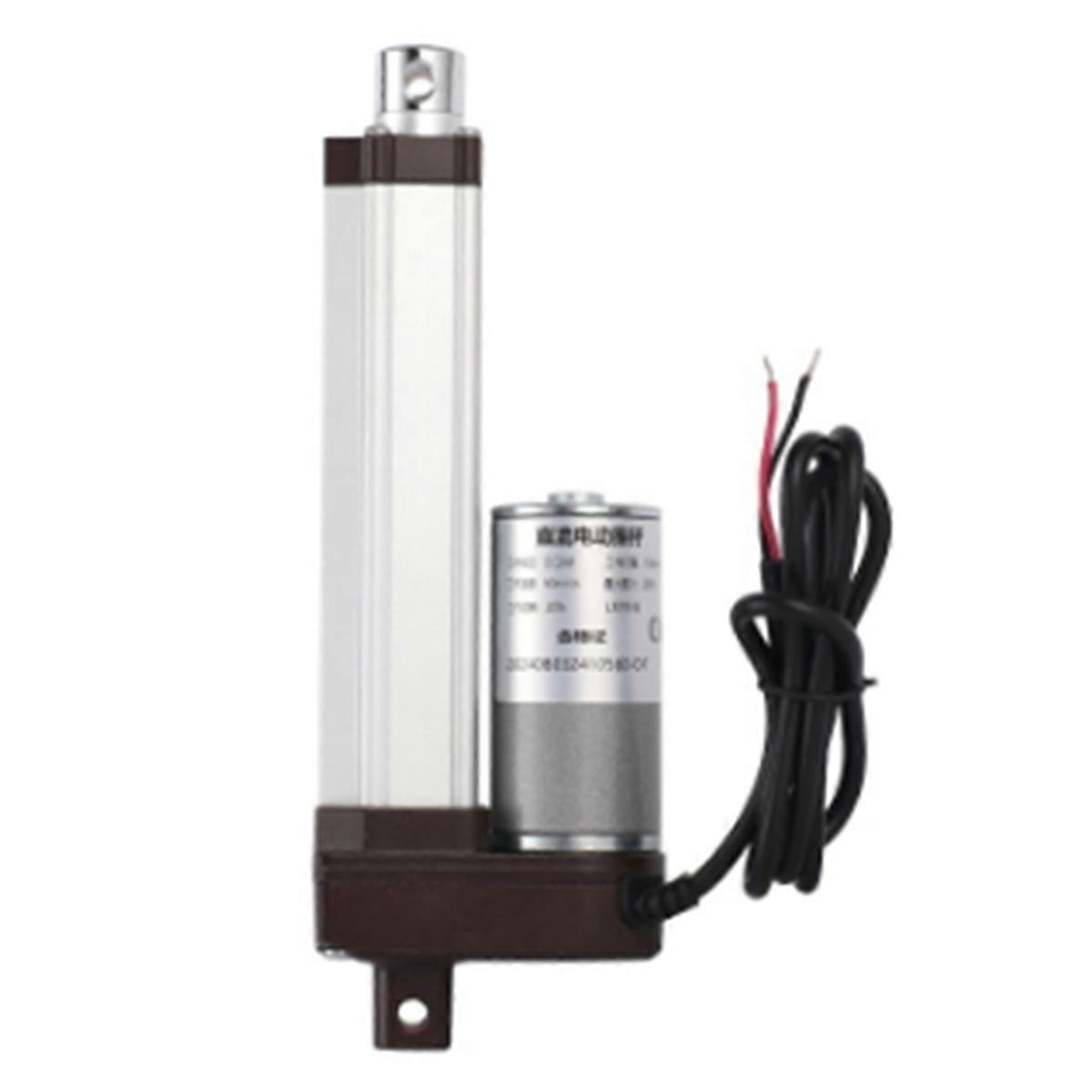Linearantrieb 1000 N, 12 V Dc, 100 Kg Schubkraft, 100 Mm Hub, Silber