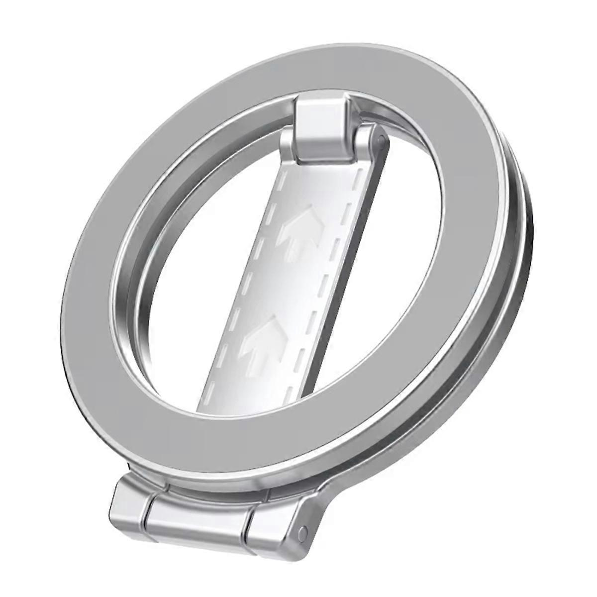 Doppelseitiger Magnetischer Handyhalter – Verkehrsschild-design – Silber