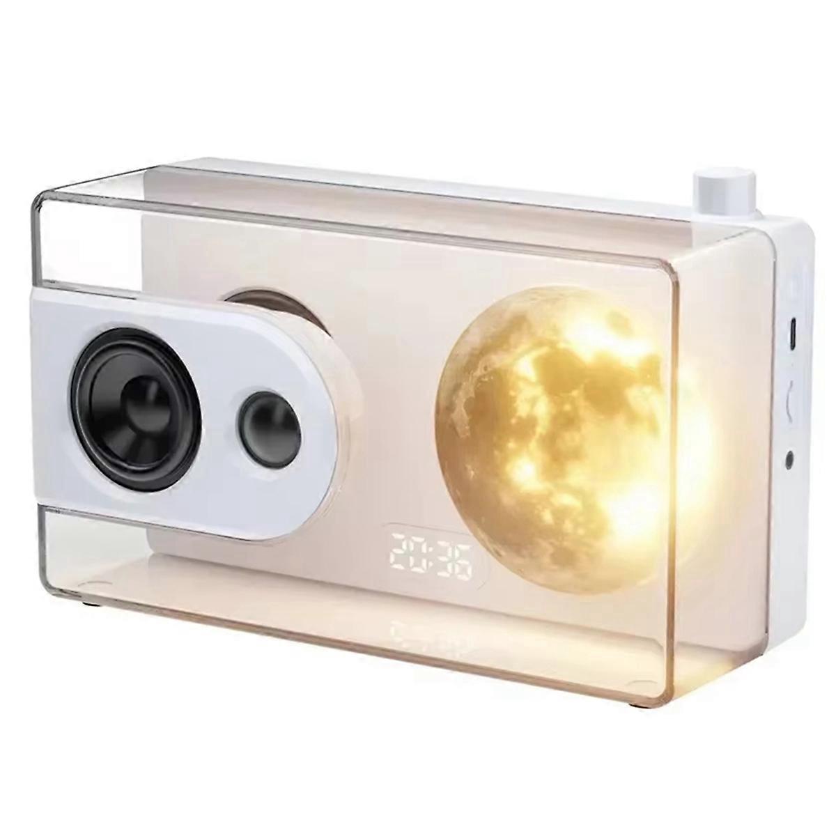 M6 Moonlight Music Box Bluetooth-lautsprecher, Kompatibel Mit Tf-karte Und Aux-eingang.