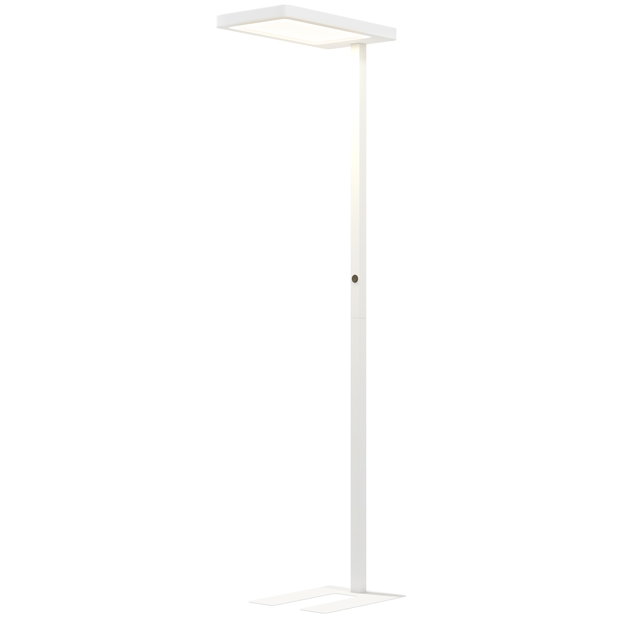 Verstellbare Led-stehleuchte Für Das Wohnzimmer, 196 Cm Fuß, Weiß, Volldimmbar, Fernbedienung, Augenschutz