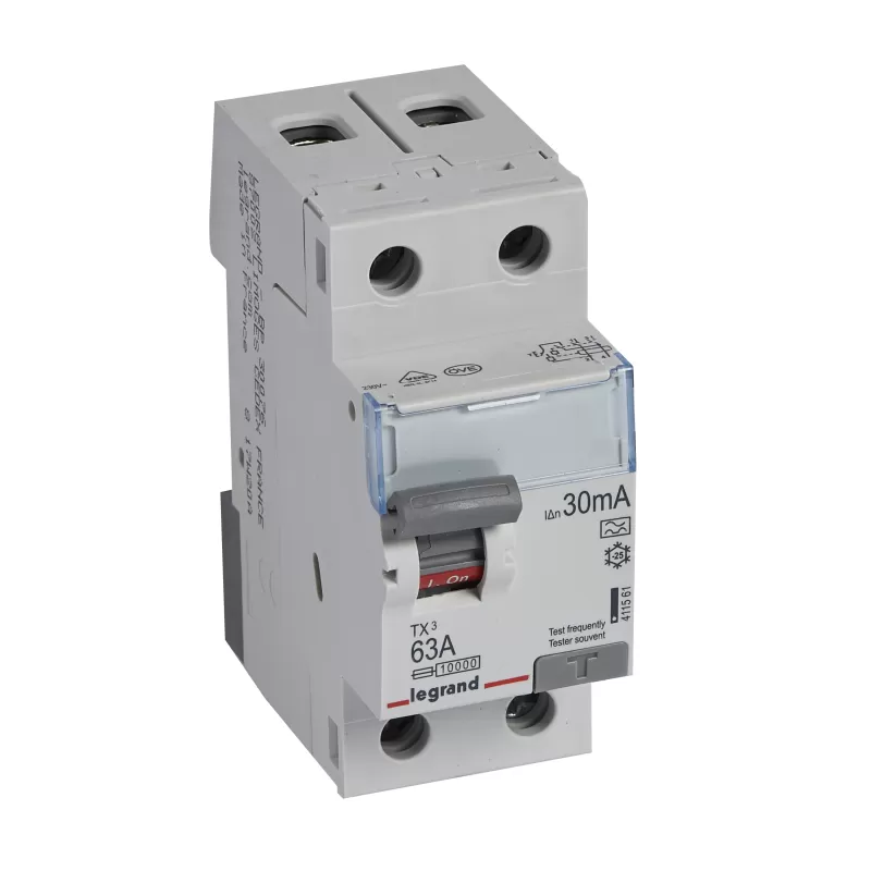 2p 63a 0,03a Fehlerstromschutzschalter Typ A P302 Tx3 411561