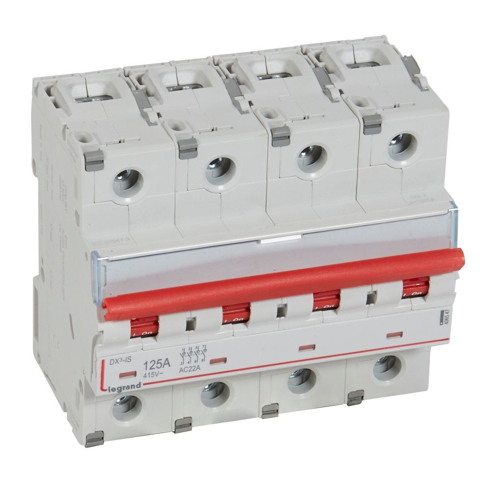 Modularer Lasttrennschalter 125a 4p 25ka Frx404 406547