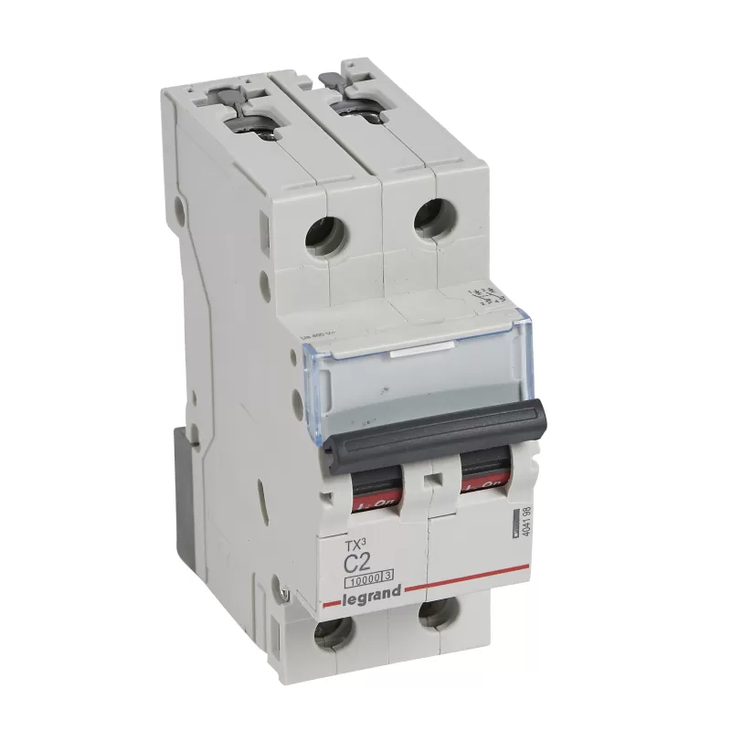 Leitungsschutzschalter 2p C 2a 10ka Ac S312 Tx3 Legrand 404198