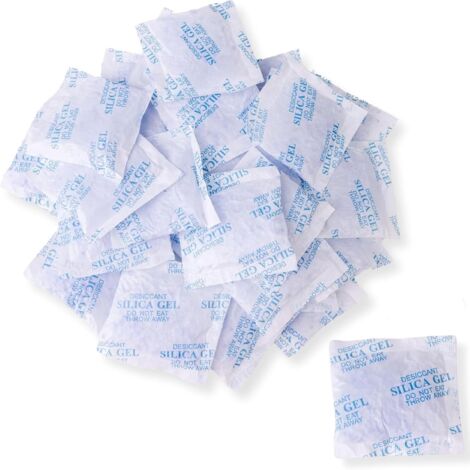 Silica Gel Beutel Trockenmittel Regenerierbar Mit Indikator Als Trockenmittel Päckchen Für Elektronik, Schmuck, Filament, Lebensmittel 10g 30stk