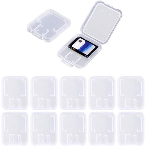 Sd Karten Case,karten Aufbewahrung Schutzbox Speicherkarten Hülle,10pcs Sd Karten Hülle Speicherkarten Schutzbox Sd Karten Etui Sd Card Holder Memory Card Case,für Speicherkarten Aufbewahrung