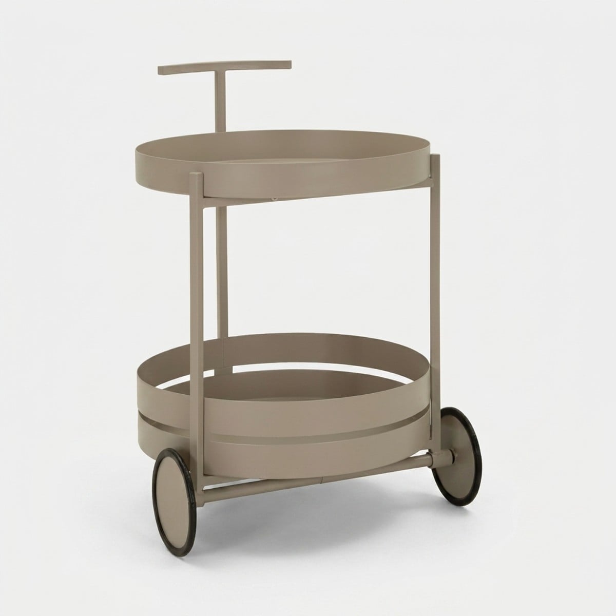 Servierwagen Aus Metall Mit Rollen Saturno