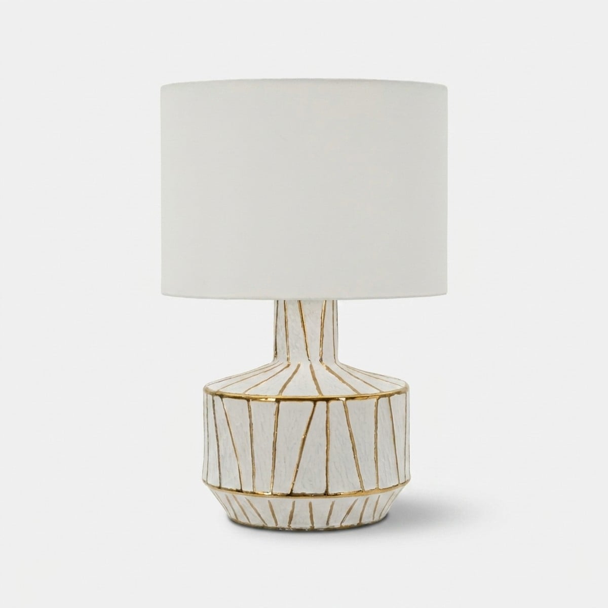 Keramik-tischlampe Mit Lampenschirm Tangeri