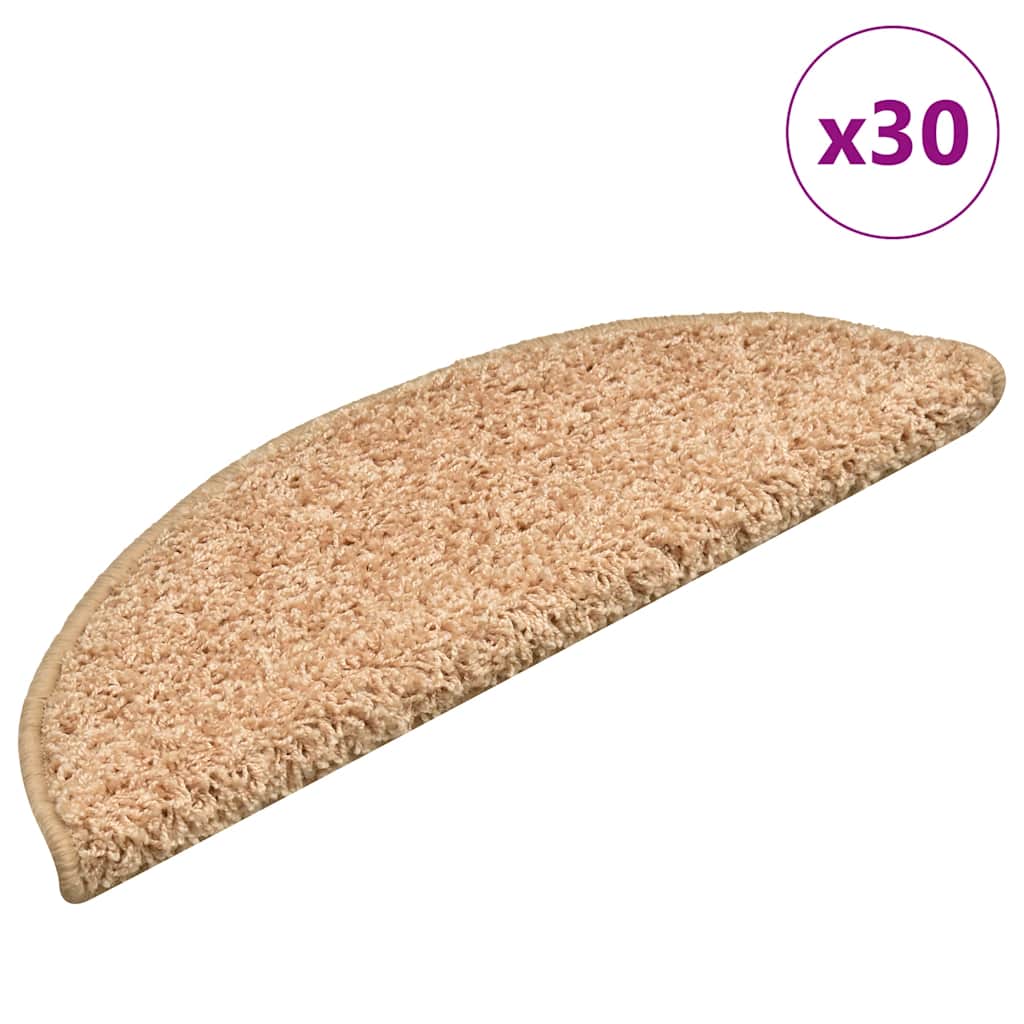 Stufenmatten 30 Stk. 56x17x3 Cm Gold Halbrund