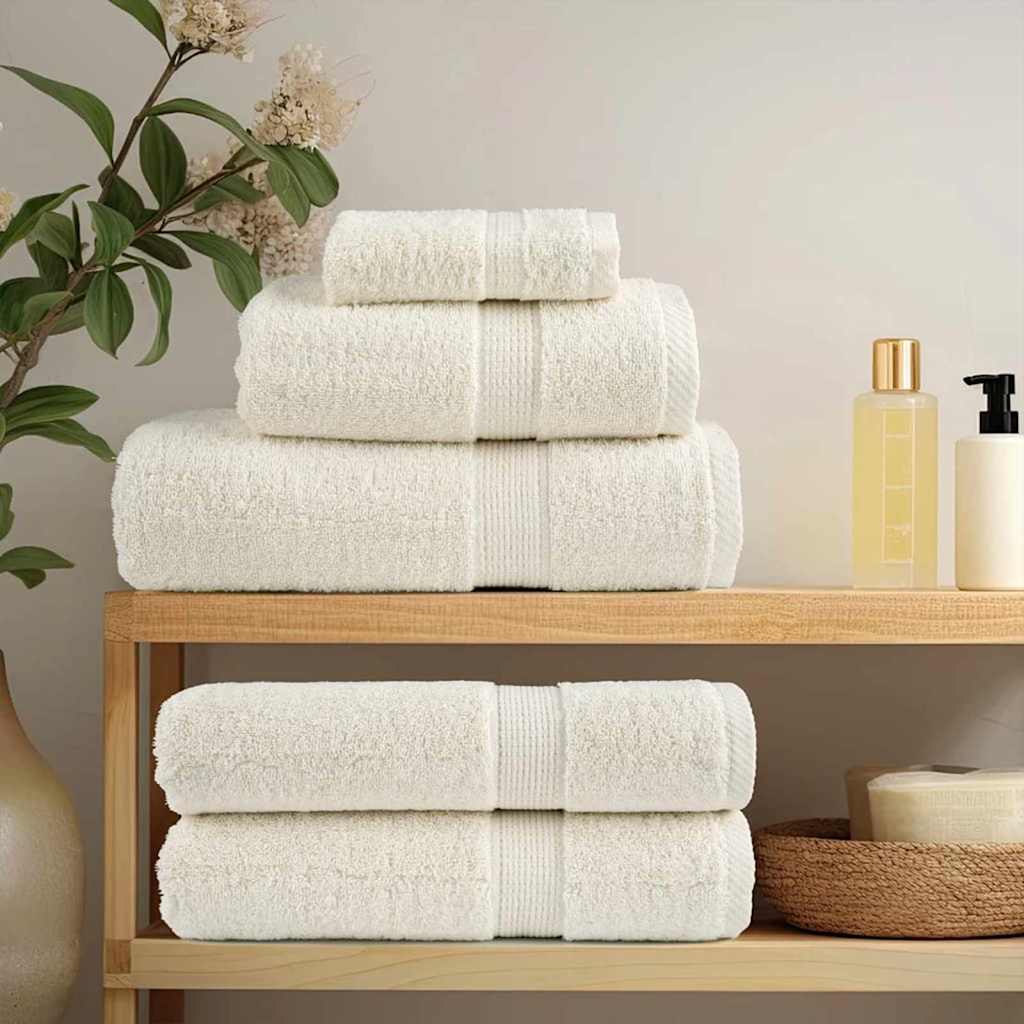Gästetuch Solund 2 Pcs Creme 15 X 21 Cm 550 Gsm