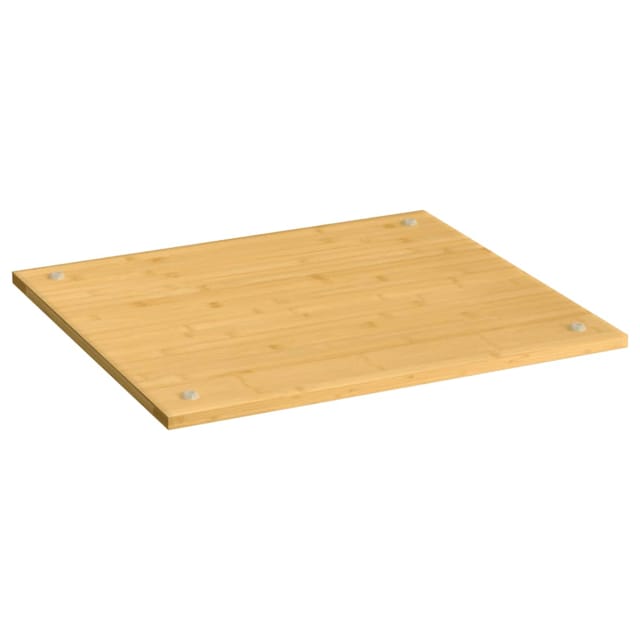 Herdabdeckplatte 50x56x1,5 Cm Bambus