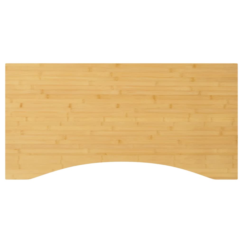 Schreibtischplatte 110x55x2,5 Cm Bambus