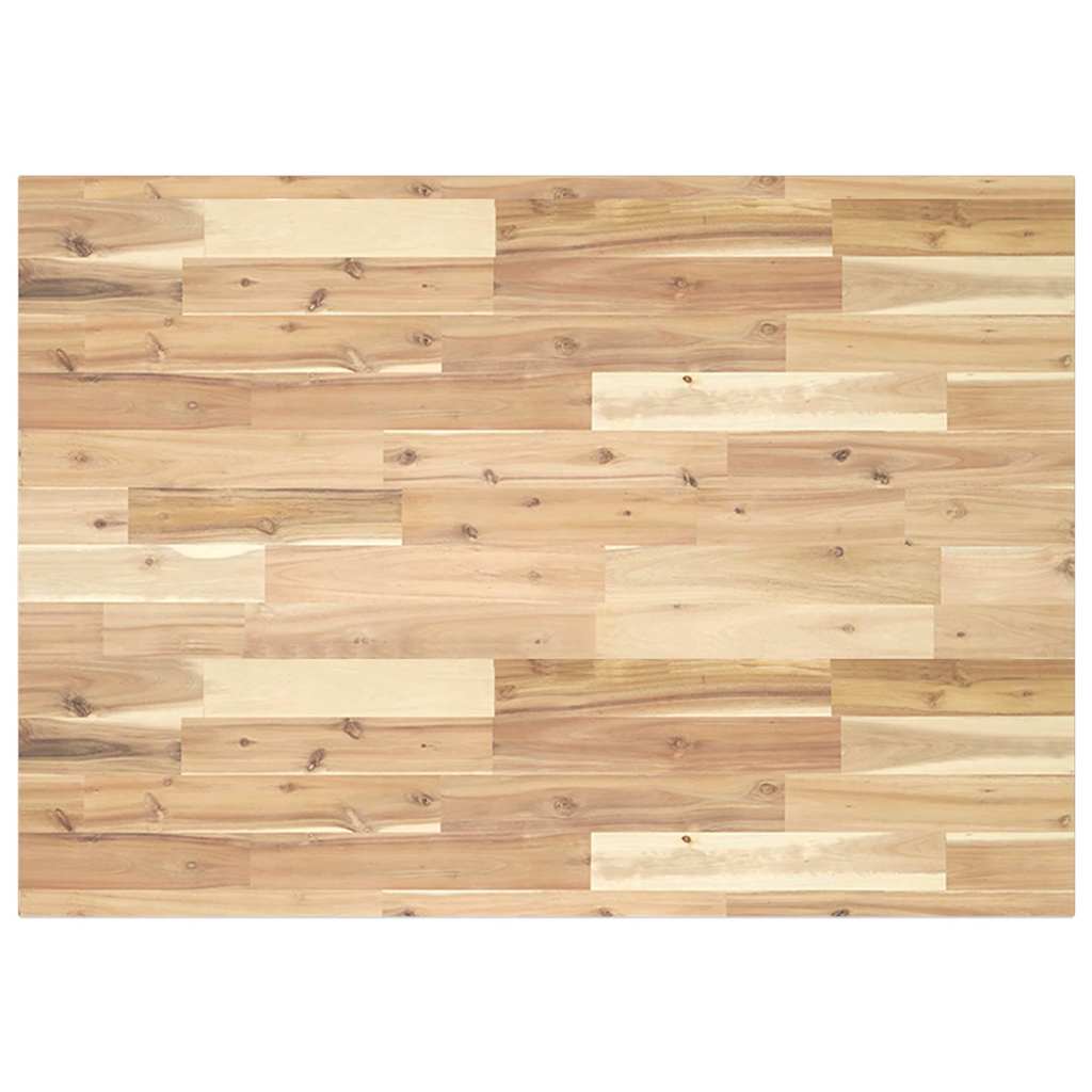 Schreibtischplatte Unbehandelt 120x70x2 Cm Massivholz Akazie