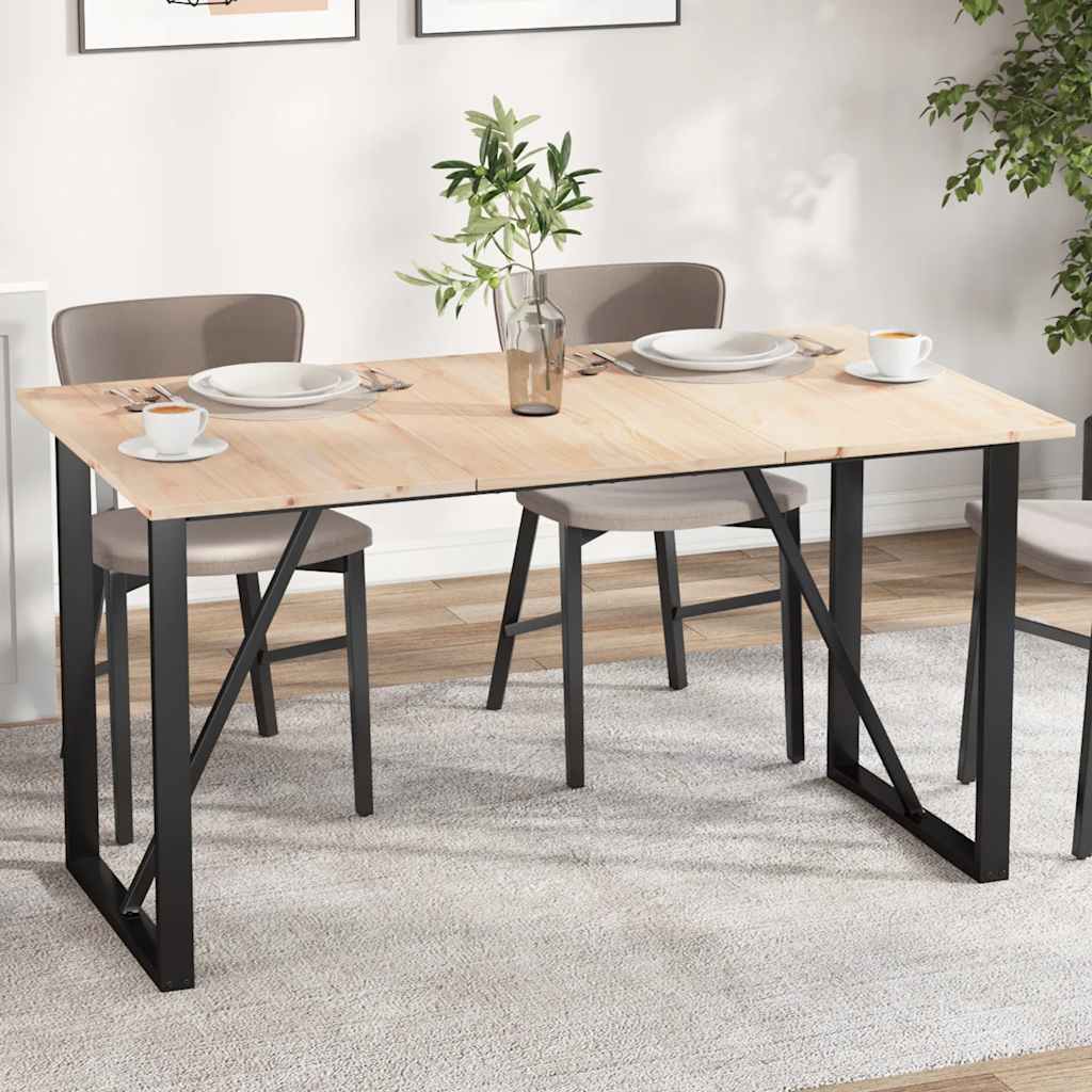 Tischplatten 3 Stk. 80x47x1,7 Cm Rechteckig Massivholz Kiefer