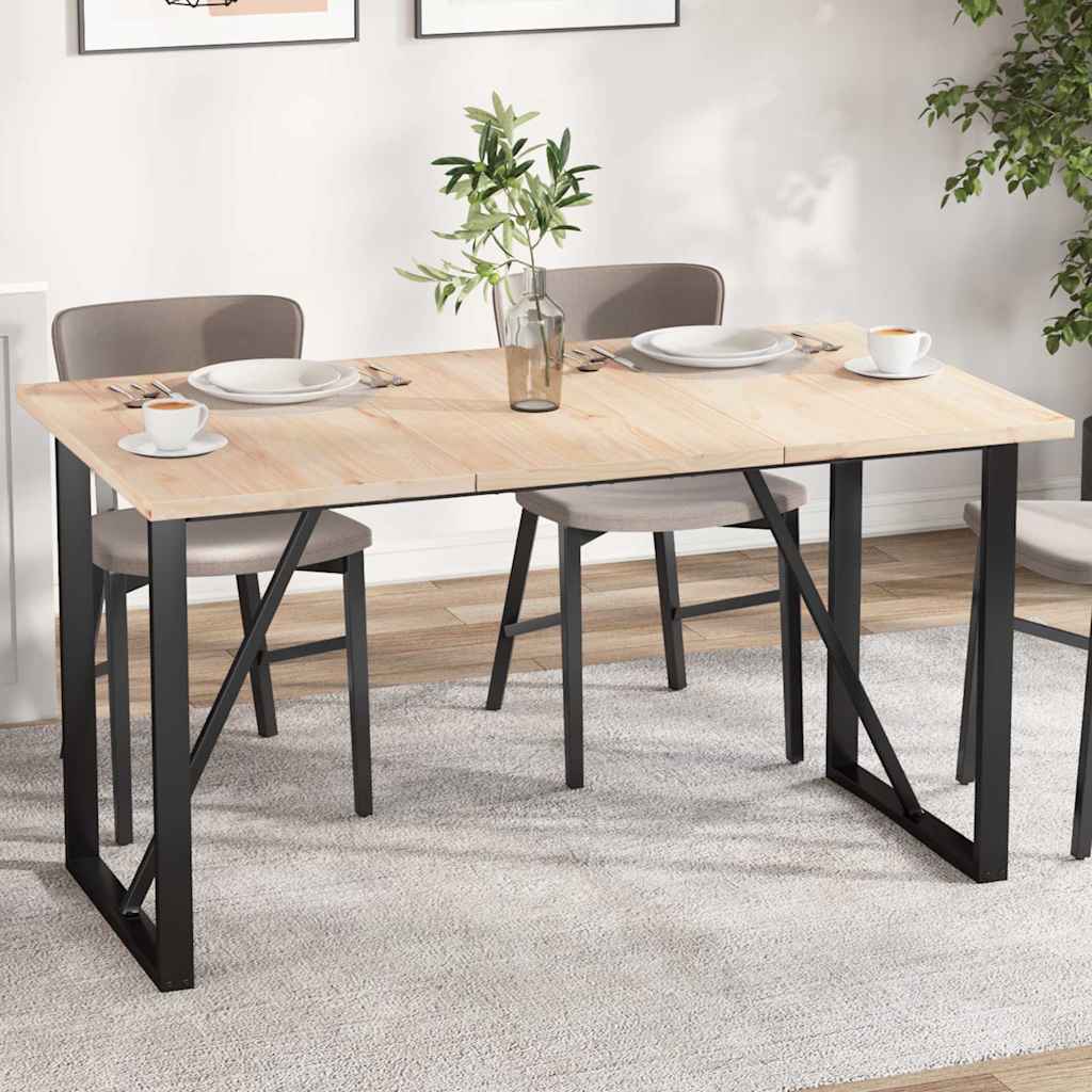 Tischplatten 3 Stk. 80x47x2,5 Cm Rechteckig Massivholz Kiefer