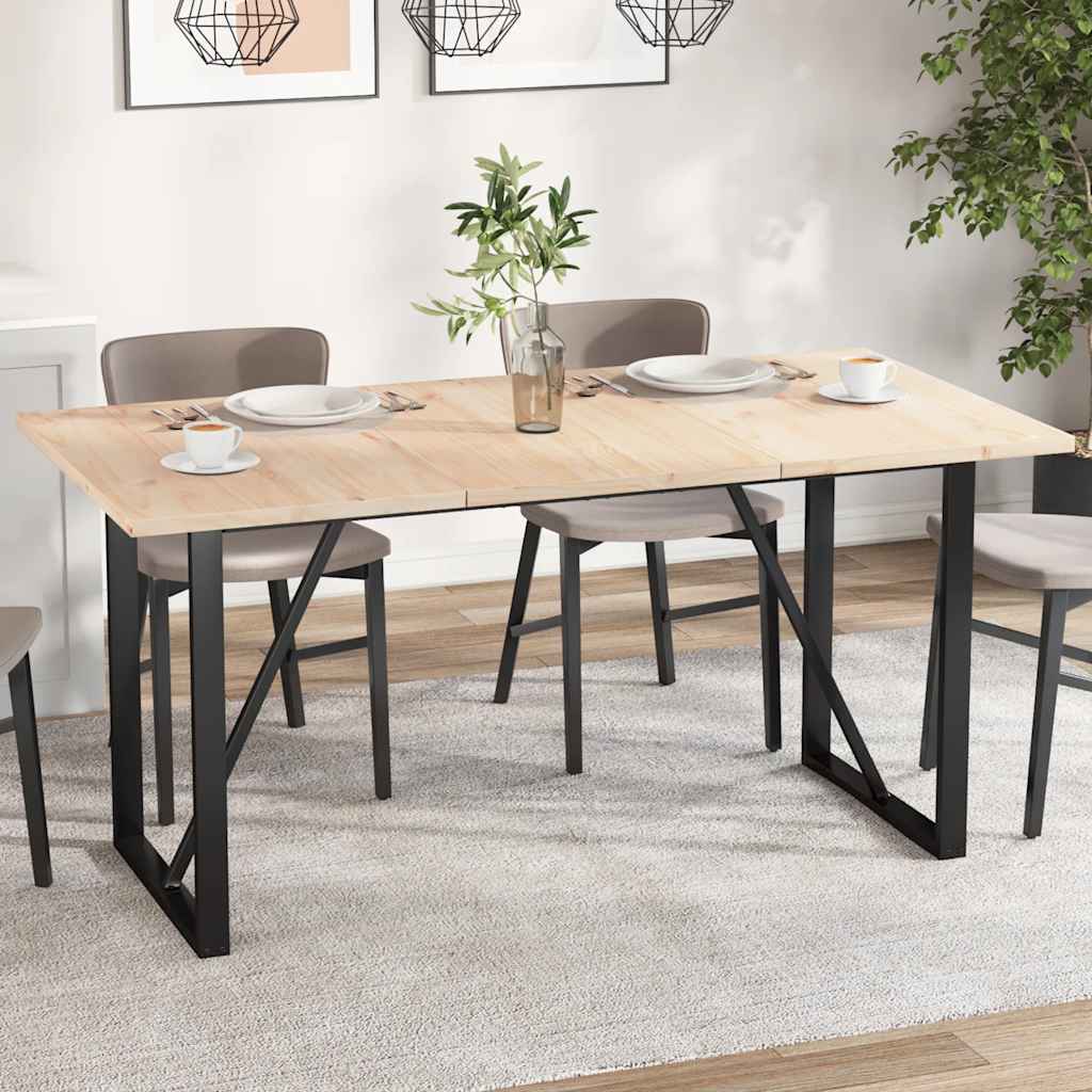 Tischplatten 3 Stk. 80x53x2,5 Cm Rechteckig Massivholz Kiefer