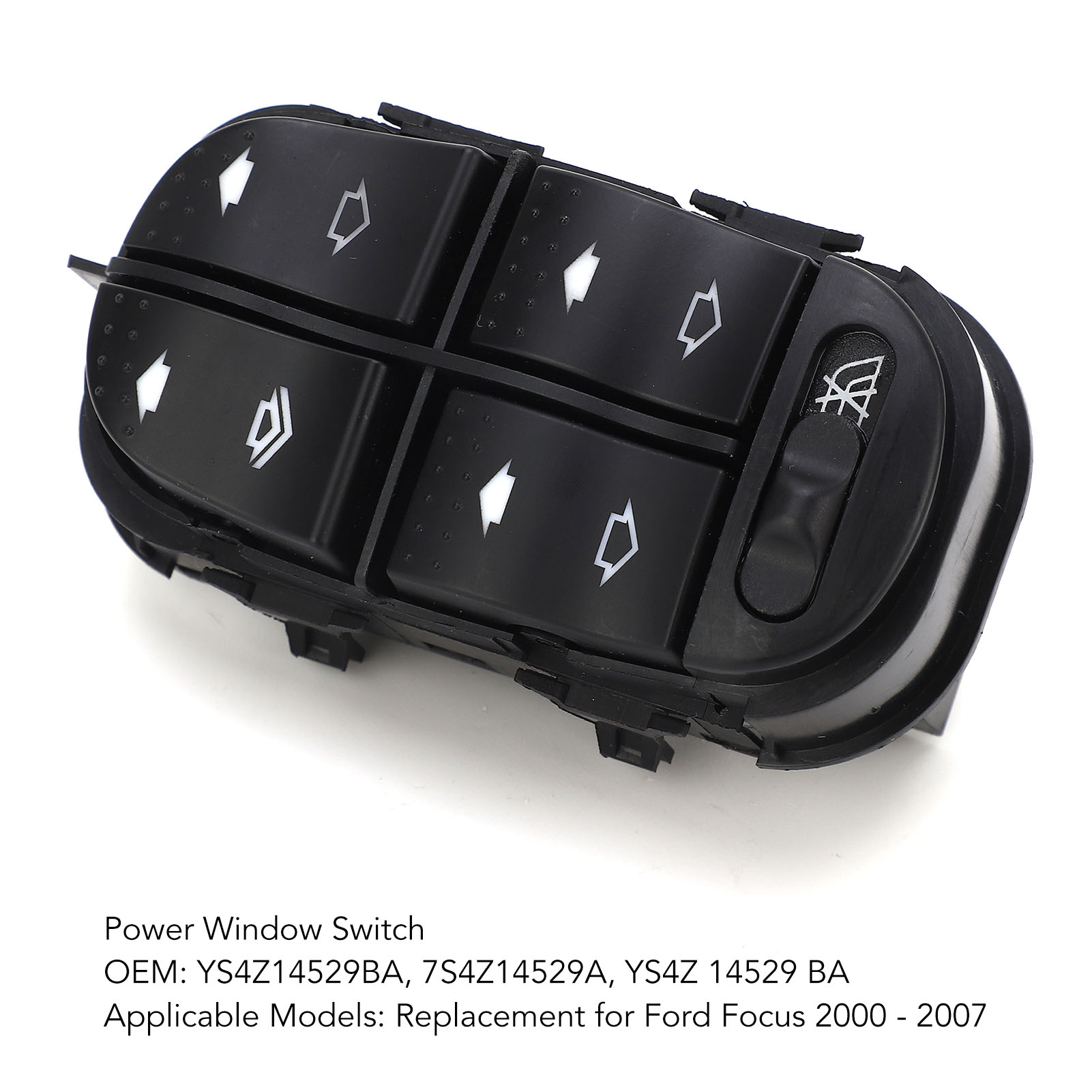 Elektrischer Fensterheberschalter Für Ford Focus 2000-2007 - Modell Ys4z14529ba - Schnellreaktion