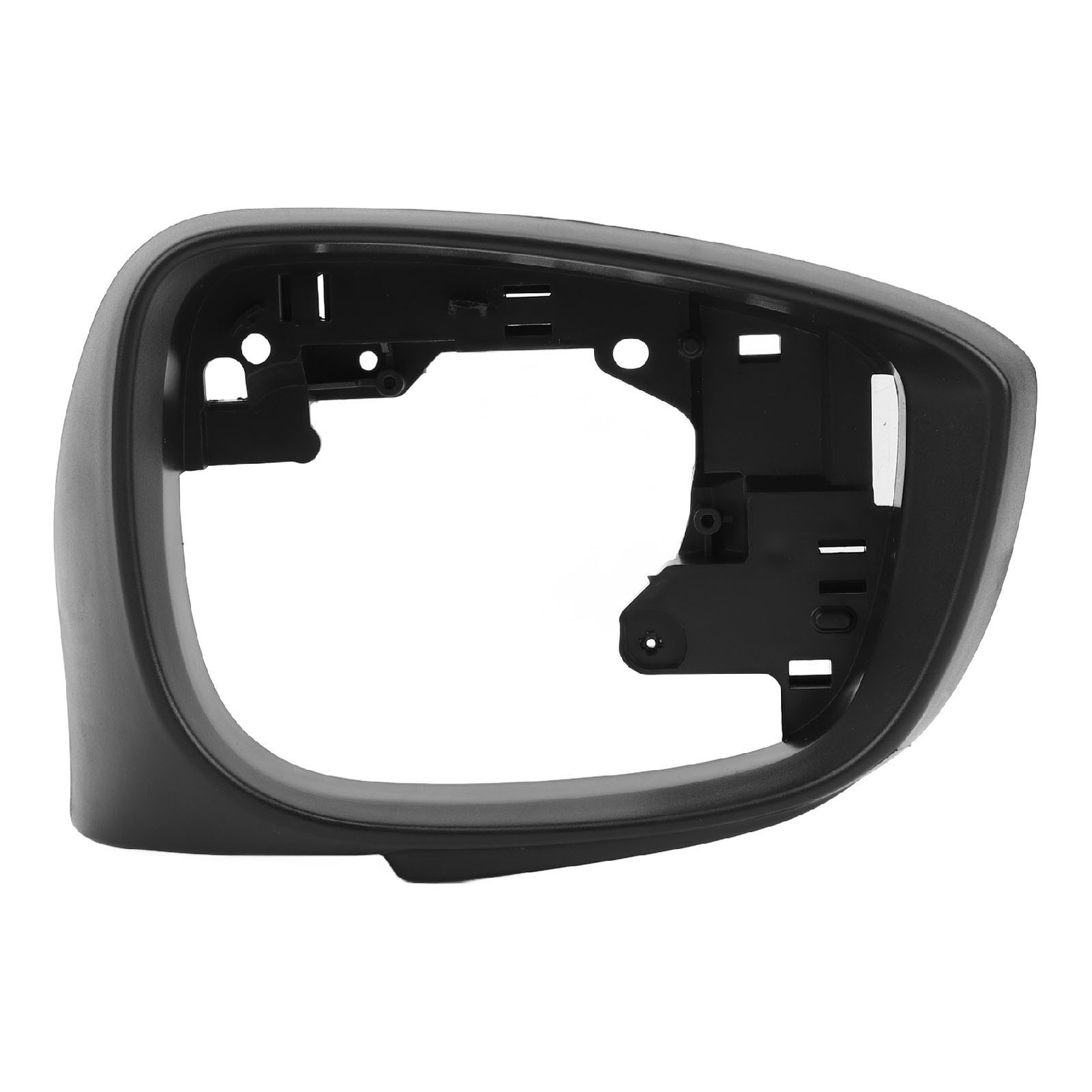 Schwarzer Abs-seitenspiegelschutzrahmen Für Mazda Cx-3 2015-2019 Und Cx-5 2014-2017 (version Mit Licht) – Dekorativer Und Schützender Rahmen.