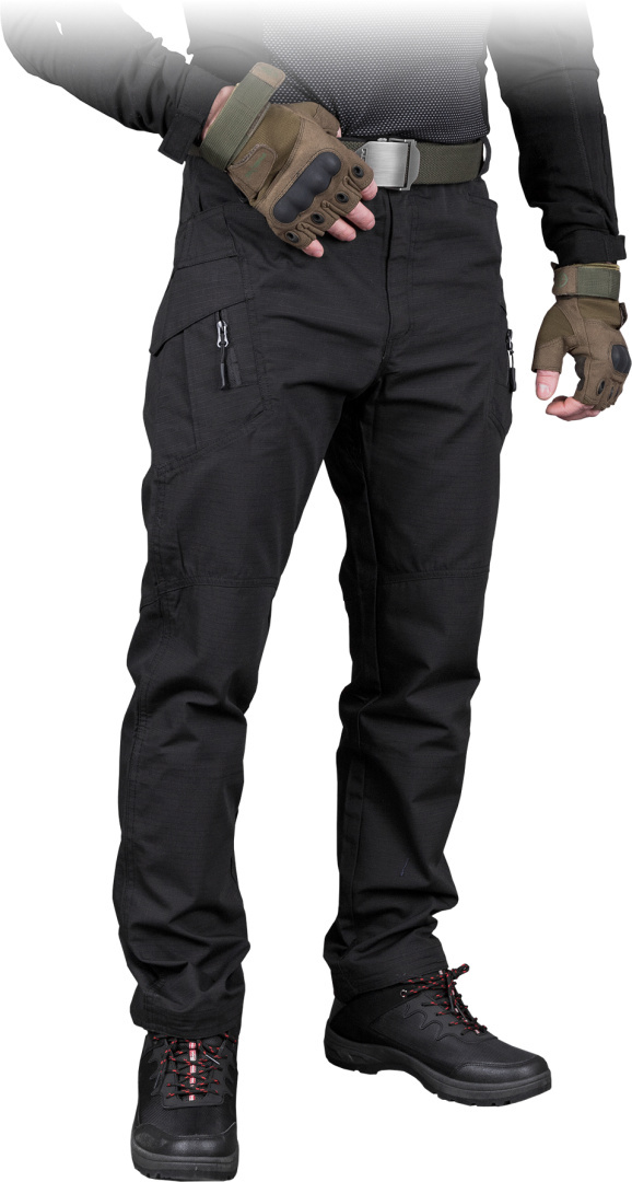 Taktische Schutzhose Schwarz Schutzhose Für Den Kampf 8 Taschen, Größe L