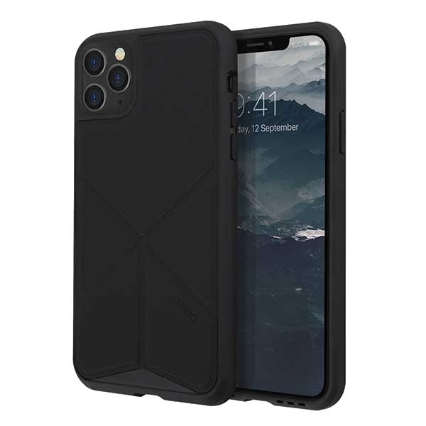 Uniq Transforma Iphone 11 Pro Max Hülle Schwarz/ebony Schwarz