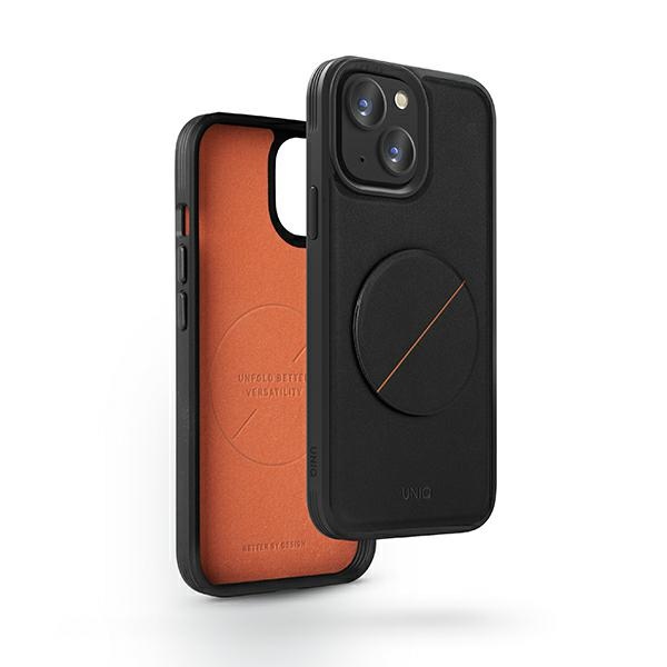 Uniq Novo Iphone 14 Plus / 15 Plus 6,7" Hülle Schwarz/mitternachtsschwarz
