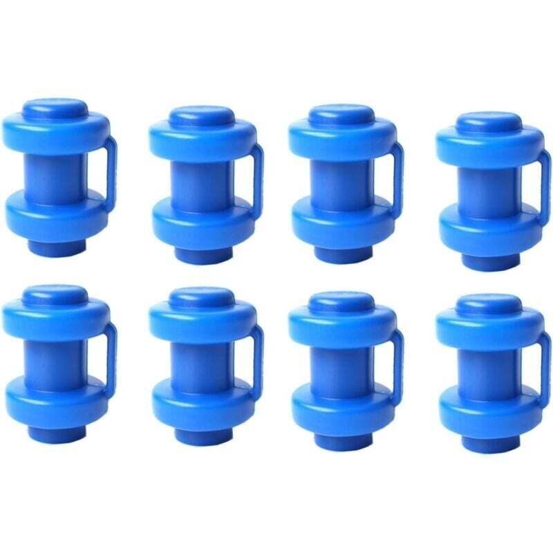 Schutzkappen Für Trampolinstangen – 25 Mm Durchmesser – Set Mit 4 Robusten Pvc-kappen – Passend Für Alle Gewinde