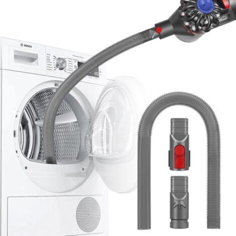 Flache Düse Für Trocknerflusen Und Lüftungsschlitze – Kompatibel Mit Dyson V6 Bis V15 – Verstärktes Nylon, 2 Stück