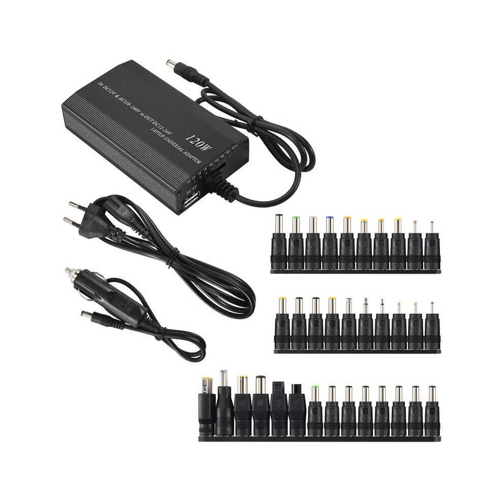 Universal-netzteil 120w 34 Anschlüsse Für Laptop Eu-stecker