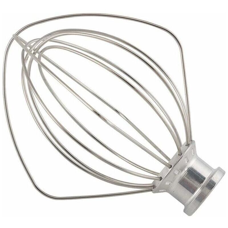 Abgewinkelter Schneebesen Aus Edelstahl Für Kitchenaid Küchenmaschinen K45ww, Ksm90, Ksm150, Ksm160 – Originalteil Wp9704329