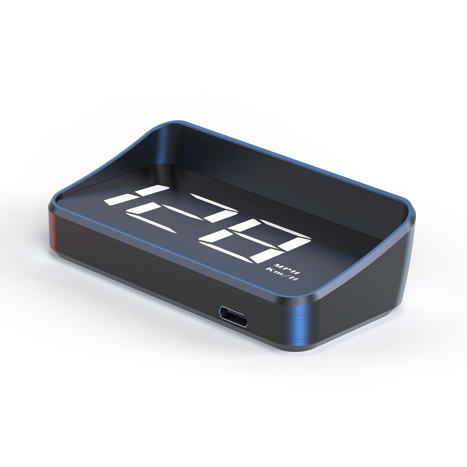 Auto-hud-head-up-display, M2-windschutzscheibenprojektor, Gps-digitalanzeige In Mph, Kabelloser Tachometer, Usb-plug-and-play Für Alle Autos