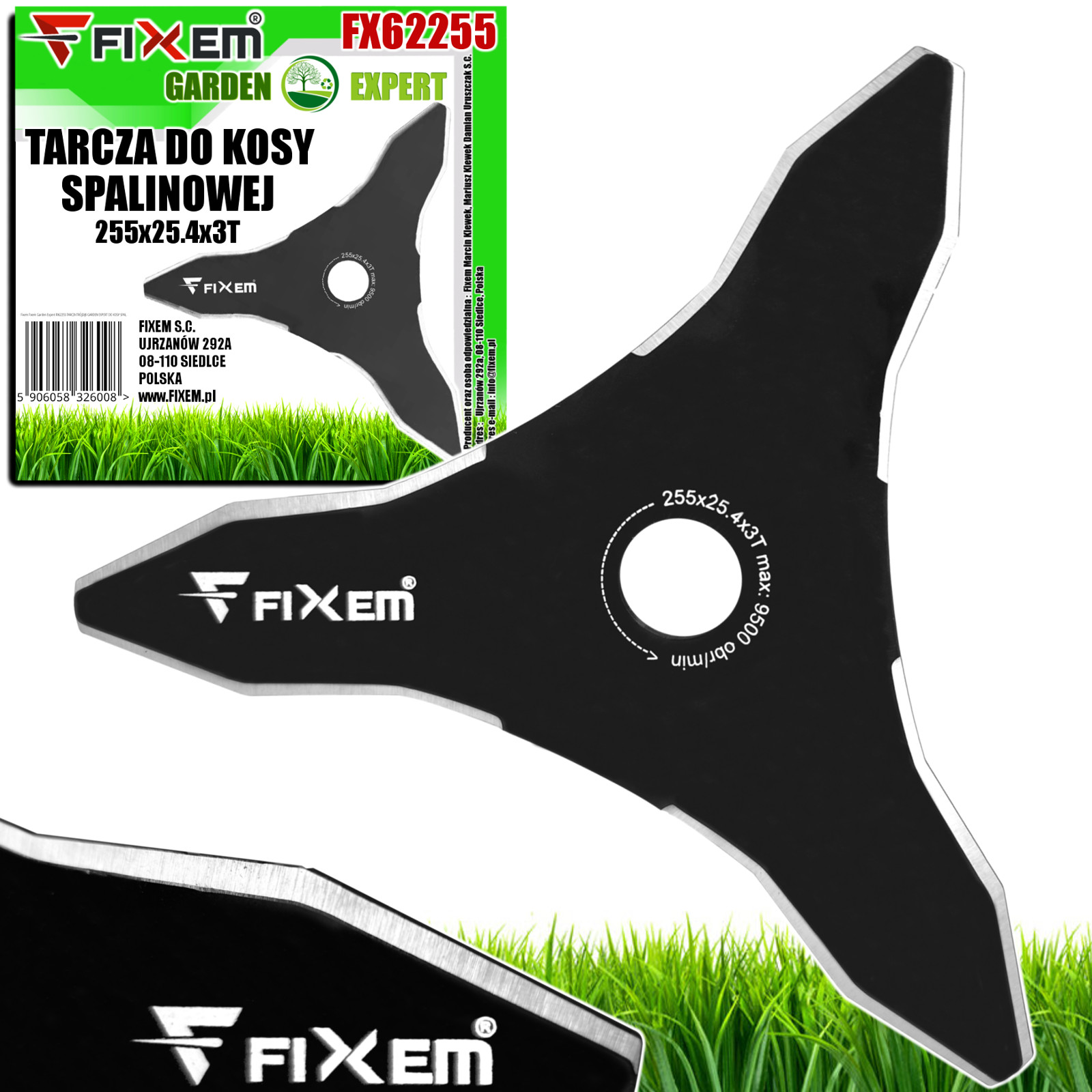 Garden Expert Dreifachklinge 3 Mm Für Freistächer